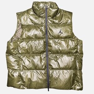 Nike Air Jordan 2XL Flight Therma-Fit Vest Down-Fill FV7273-222 NWT $165